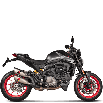 Silenciador AKRAPOVIC Slip-On Line - Titanio Ducati Monster 937 / Plus 2022 -2023 S-D9SO17-HCQT 1811-4271 