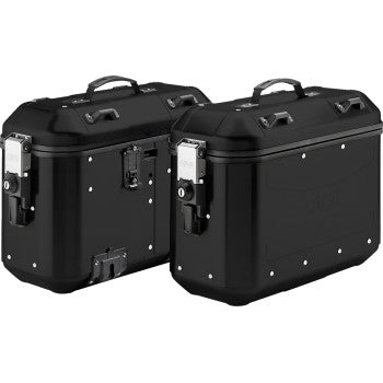 GIVI Dolomiti Monokey Side Cases - 36L - Black DLMK36BPACK2