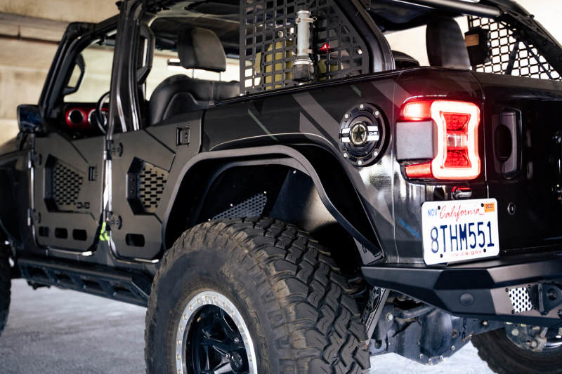 DV8 Offroad 18-23 Jeep Wrangler JL Slim Fender Flares FDJL-07