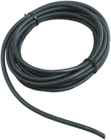 EMGO Oil/Fuel Line - Black - 1/4" - 25' 14-03711