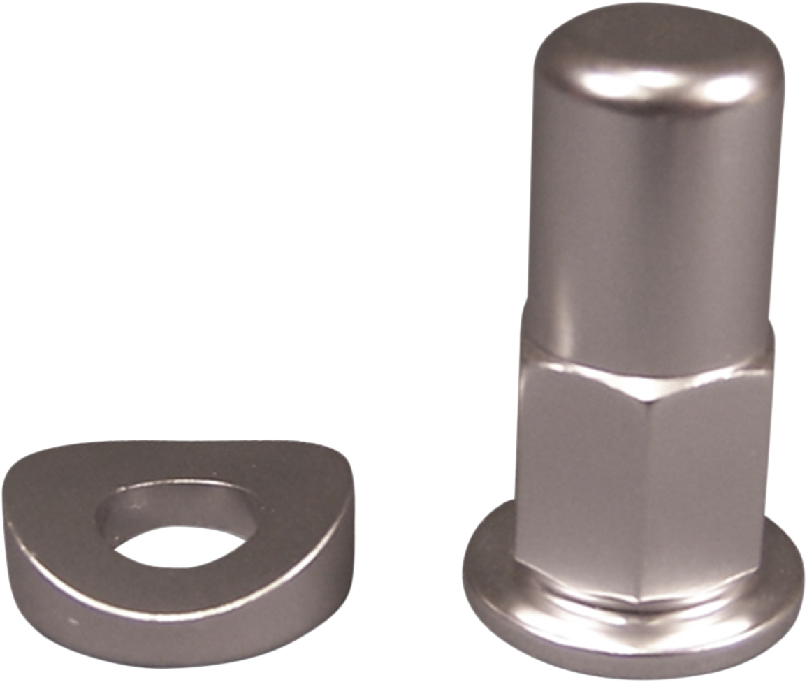 NO TOIL Rim Lock Nut/Spacer - Kit - Silver NTRK-001