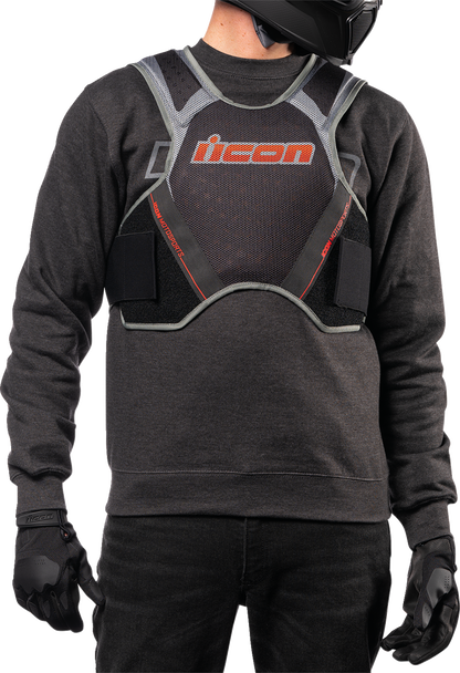 ICON Softcore™ Vest - Megabolt Black - Small/Medium 2702-0281