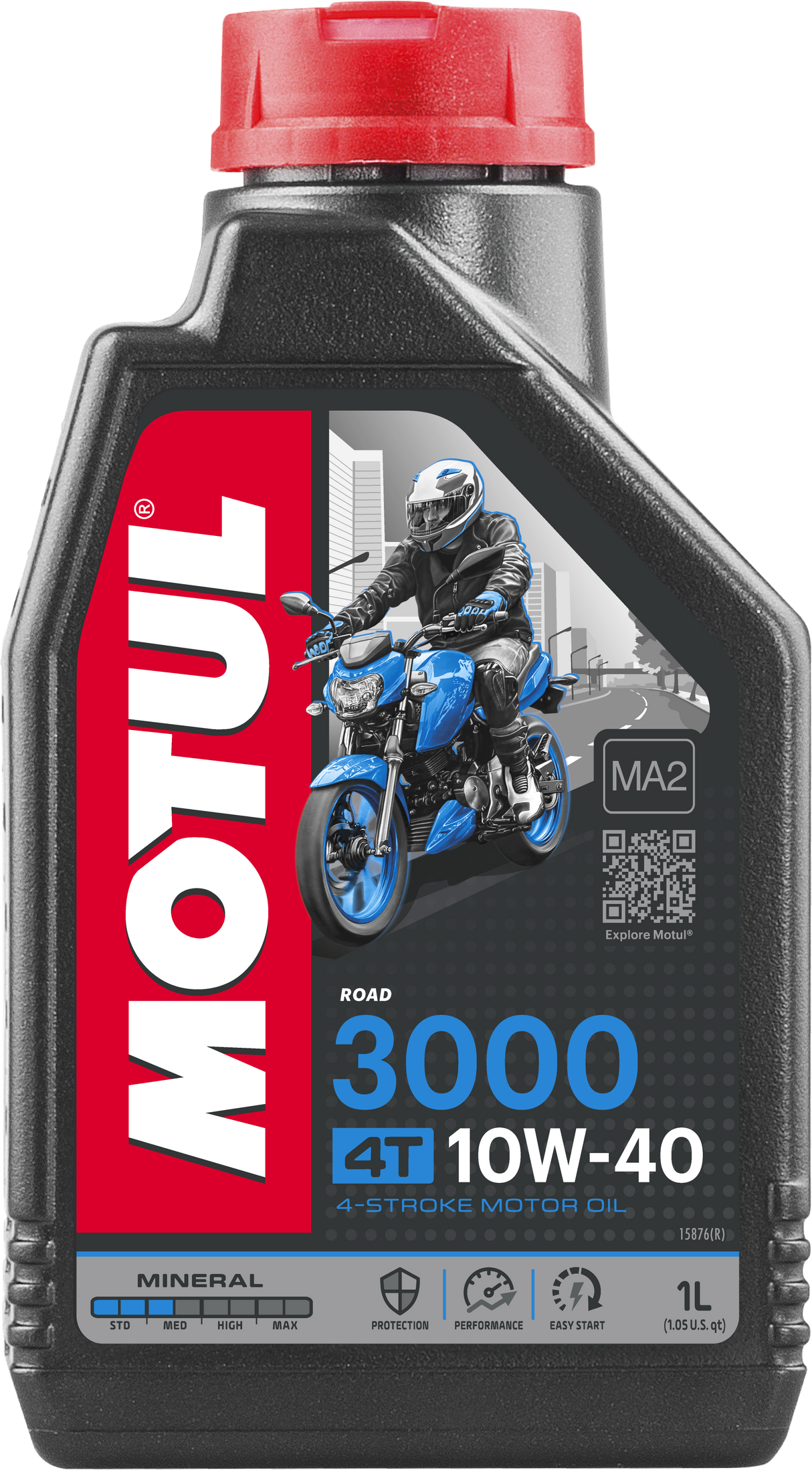 MOTUL3000 Petroleum Oil 10w40 1 Lt107672