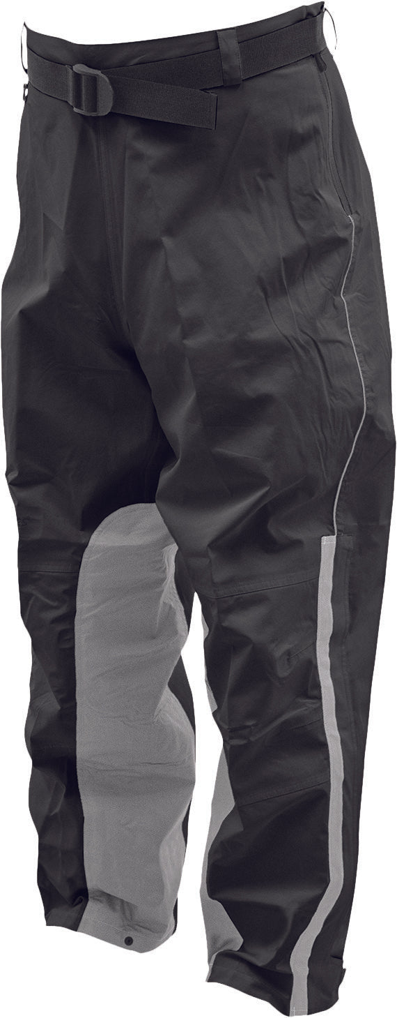 FROGG TOGGS Toadz Highway Rain Pant Black/Reflective Silver 2x NTH85105-01XX