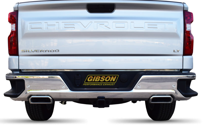 Gibson 19-22 GMC Sierra 1500 Denali 5.3L 3in/2.5in Cat-Back Dual Split Exhaust - Stainless 65692