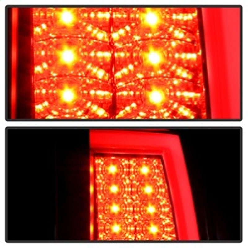 Spyder 03-06  Chevy Silverado (Does Not Fit Stepside) Version 2 LED Tail Lights - Black Smoke 5083272