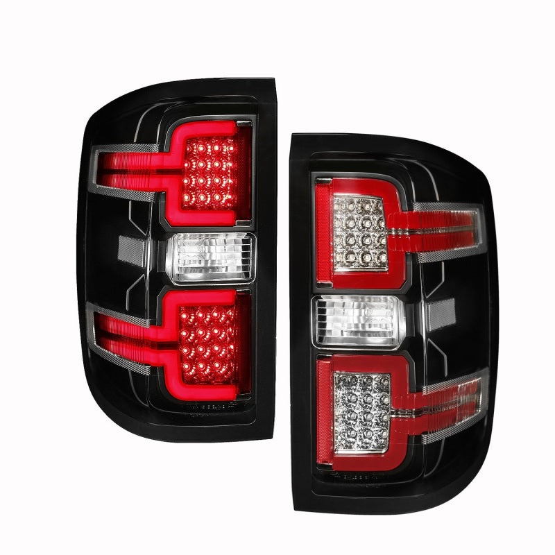 ANZO 2014-2018 Chevy Silverado 1500 LED Taillights Black 311289