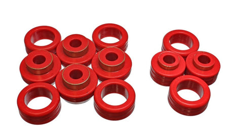 Energy Suspension 87-96 Dodge Dakota 2WD Red Body (Cab) Mount Set 5.4106R