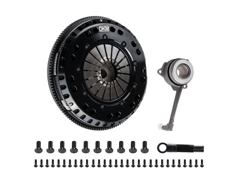 DKM Clutch 2.0 VW/Audi A3 TSI 8 Bolt Motor MS Twin Disc Clutch w/Steel Flywheel (660 ft/lbs Torque) MS-034-060