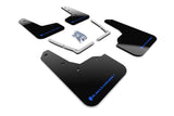 Rally Armor 16-19 Honda Civic Si UR Black Mud Flap w/ Blue Logo MF50-UR-BLK/BL