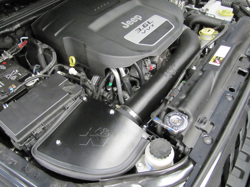 K&N 12-14 Jeep Wrangler V6 3.6L Performance Intake Kit 57-1566