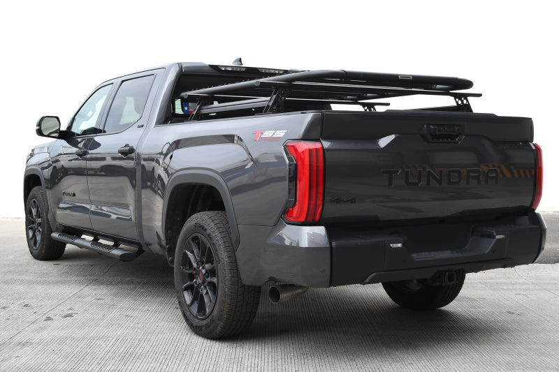 Go Rhino 15-22 Ford F-150 / 19-22 RAM 1500 / 07-21 Toyota Tundra XRS Cross Bars Kit - Tex. Blk 5935001T