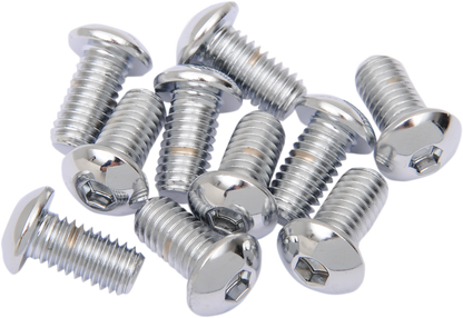 DRAG SPECIALTIES Bolts - Button-Head - 3/8"-16 x 3/4" MPB418