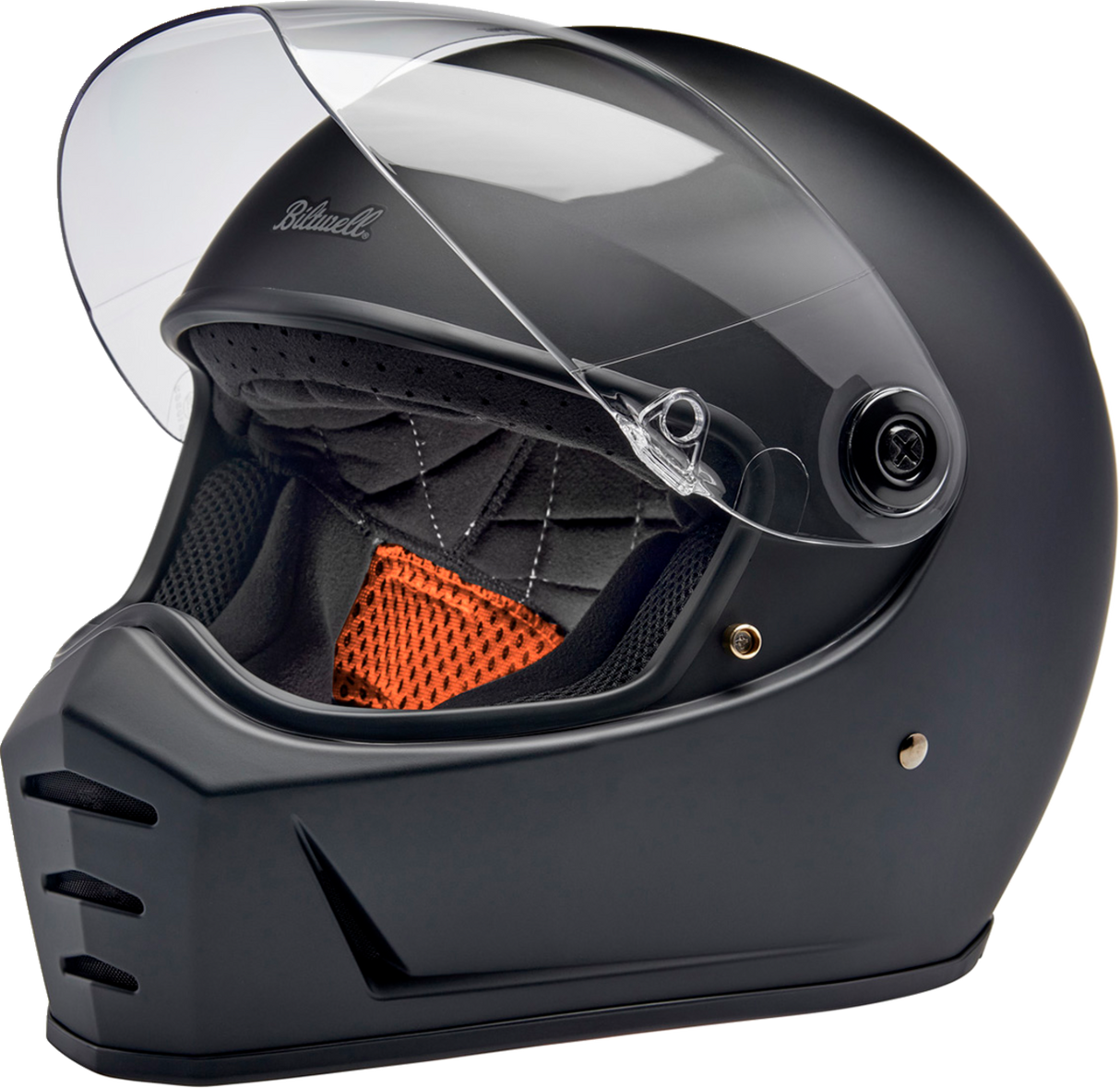 BILTWELL Lane Splitter Helmet - Flat Black - XL 1004-201-505