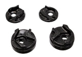 Energy Suspension 02-03 Nissan Sentra/200SX Black Motor Mount Insert Set (w/ Spec V 2.5L engine man 7.1112G