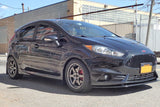 Rally Armor 13-19 USDM Ford Fiesta ST Black UR Mud Flap w/ White Logo MF29-UR-BLK/WH