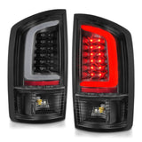 ANZO 2002-2006 Dodge  Ram 1500 LED Tail Lights w/ Light Bar Black Housing Clear Lens 311368