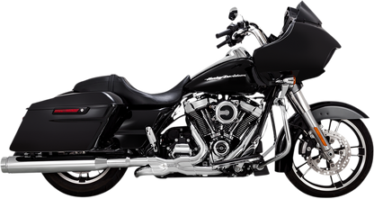 VANCE & HINES 4.5" Torquer Mufflers for FL - Chrome 16674