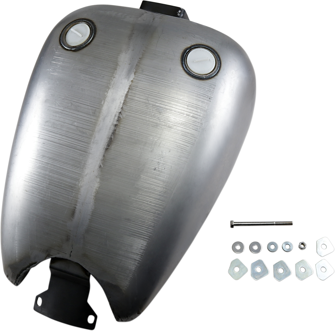 DRAG SPECIALTIES Tanque de gasolina con tapa de rosca doble - 2" extendido 11619-BX46 