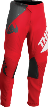 THOR Youth Sector Edge Pants - Red/White - 18 2903-2207