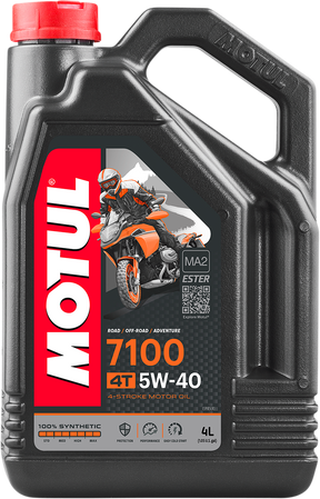 MOTUL 7100 4T Synthetic Oil - 5W-40 - 4L 104087
