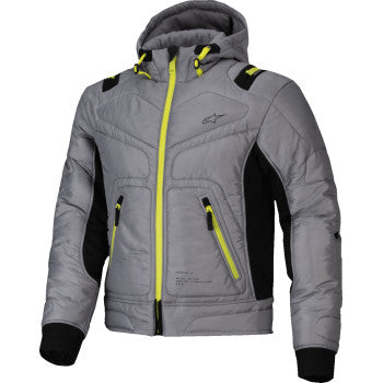 ALPINESTARS Mohobbs WP Jacket - Lunar Gray/Lime Punch - Large 3200925-9143-L