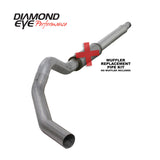 Diamond Eye KIT 5in CB MFLR RPLCMENT PIPE SGL AL: 03-07 FORD 6.0L F250/F350 K5344A-RP