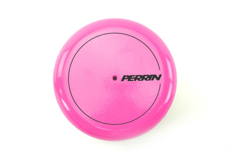 Perrin 2015+ Subaru WRX/STI Oil Filter Cover - Hyper Pink PSP-ENG-716HP