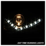 Spyder Volkswagen GTI 06-09/Jetta 06-09 Xenon/HID Model Only - DRL Black PRO-YD-VG06-HID-DRL-BK 5017529