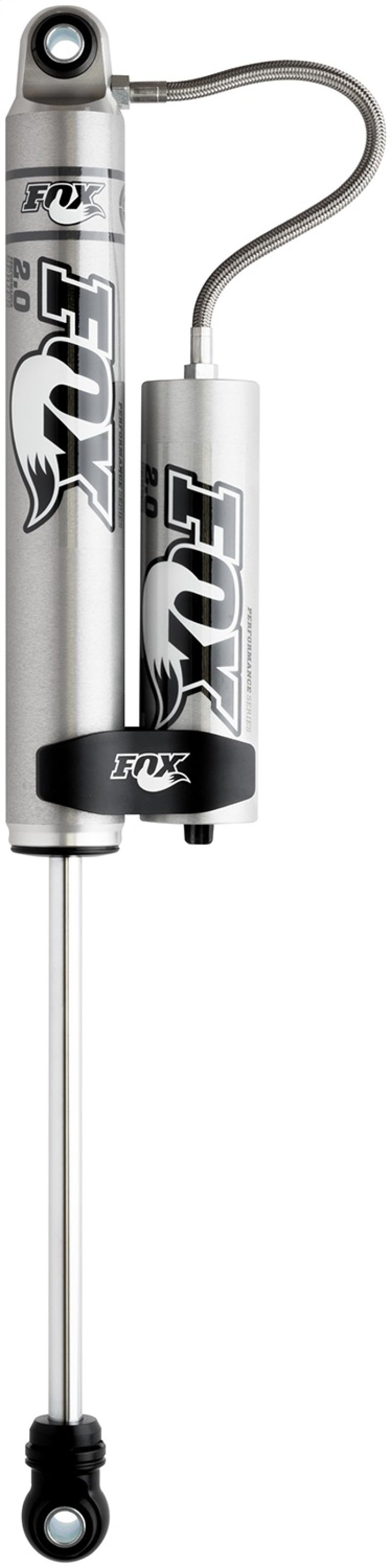 Fox 99+ Chevy HD 2.0 Performance Series 10.6in. Smooth Body Remote Res. Rear Shock / 0-1in. Lift 980-24-955
