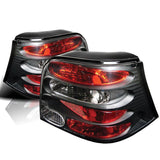 Spyder Volkswagen Golf 99-04 Euro Style Tail Lights Black ALT-YD-VG99-BK 5008343