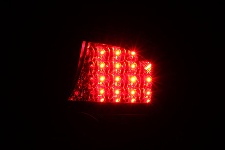 ANZO 2004-2005 Honda Civic LED Taillights Black 321035