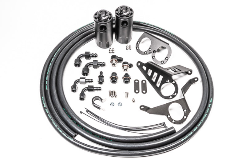 Dual Catch Can Kit, MK4 Supra, Fluid Lock / 1994-2002 Toyota Supra (all versions) 20-0387-FL