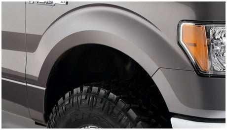 Bushwacker 09-14 Ford F-150 Styleside Pocket Style Flares 4pc 67.0/78.8/97.4in Bed - Black 20929-02