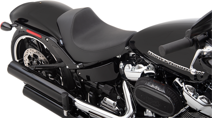 DRAG SPECIALTIES EZ-Solo Seat - Smooth - Vinyl - FXBR/S ACT EZ-ON MOUNT STYLE 0802-1270