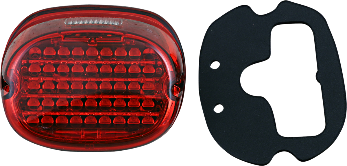 CUSTOM DYNAMICS Taillight - Top Window - Red CD-TL-TW-R