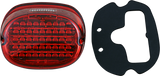 CUSTOM DYNAMICS Taillight - Top Window - Red CD-TL-TW-R