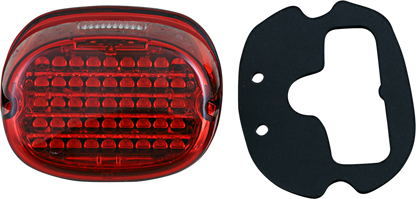 CUSTOM DYNAMICS Taillight - Top Window - Red CD-TL-TW-R