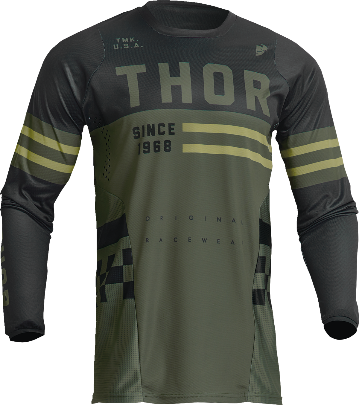 THOR Pulse Combat Jersey - Army - Large 2910-7087