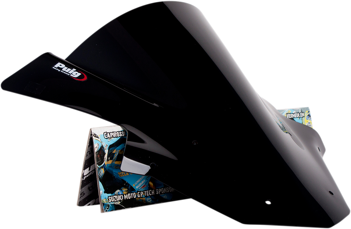 PUIG HI-TECH PARTS Race Windscreen - Black - ZX10R 5603N
