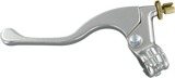 Parts Unlimited Lever Assembly - Left Hand - Shorty - Honda - Silver 43-1101l