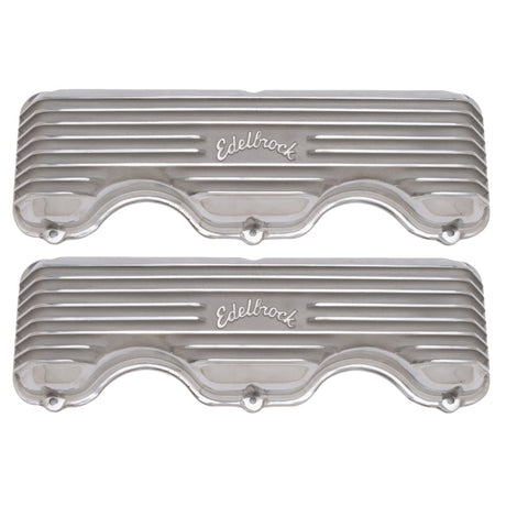 Edelbrock Valve Cover Classic Series Chevrolet W 348/409 CI V8 Polshed 4140