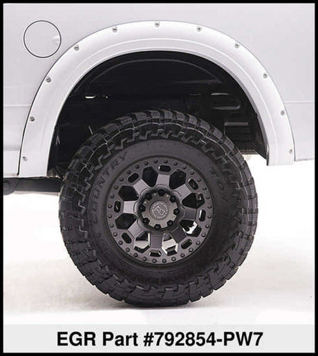 EGR 10+ Dodge Ram HD Bolt-On Look Color Match Fender Flares - Set - Bright White 792854-PW7