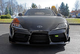 Perrin 2020 Toyota Supra Tow Hook Kit (Front) - Neon Yellow PTP-BDY-230NY