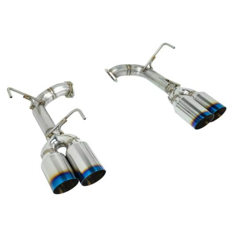 Remark Subaru WRX STi VA Axle Back Exhaust w/ Stainless Single Wall Tip - 4 Inch Version RO-TTVA-S4