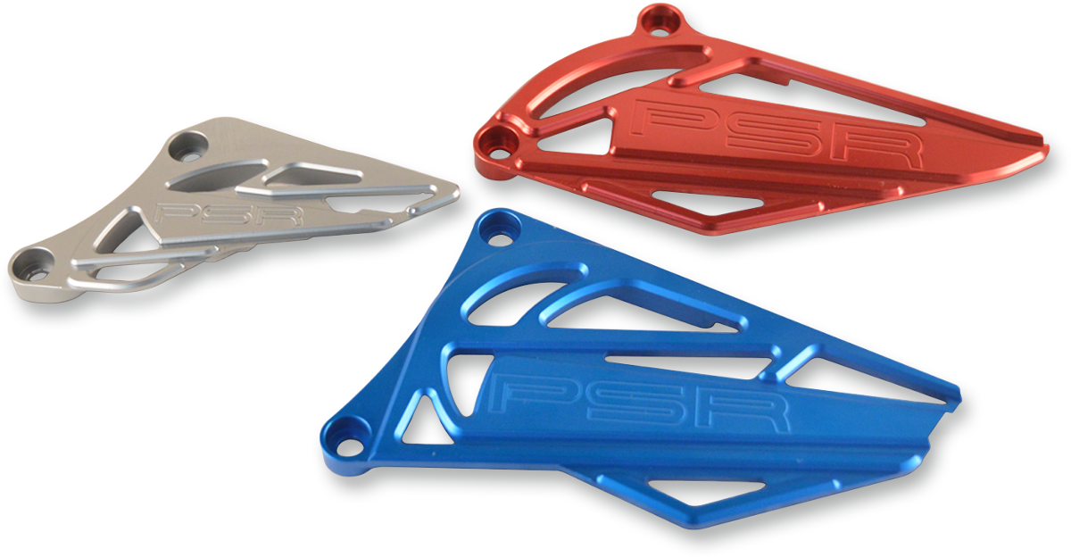 POWERSTANDS RACING Case Saver/Sprocket Cover - Blue 07-04154-25