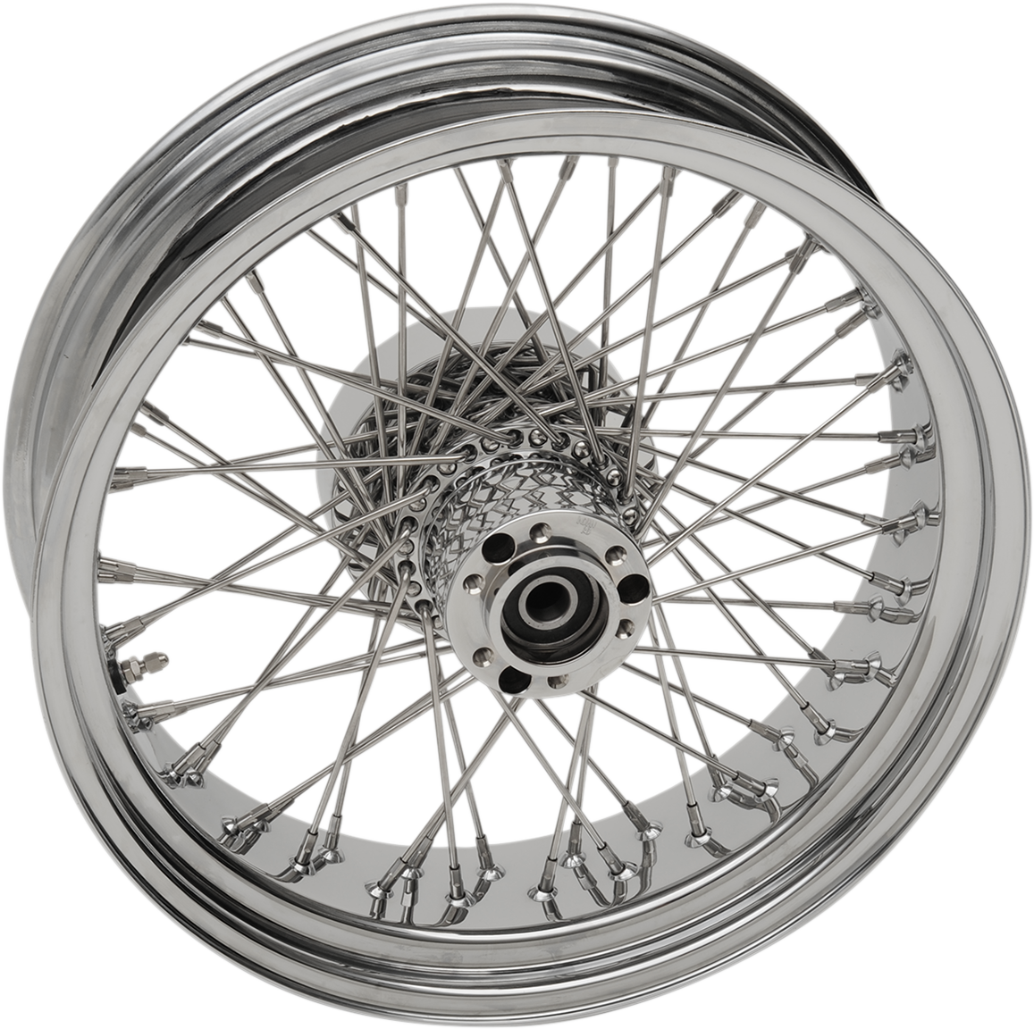 DRAG SPECIALTIES Rear Wheel - 60 Spoke - 18 x 5.5" - 14-19 Indian ACT CROSS LACED STD SPOKE 04856-INDR-K