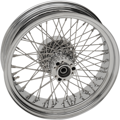 DRAG SPECIALTIES Rear Wheel - 60 Spoke - 18 x 5.5" - 14-19 Indian ACT CROSS LACED STD SPOKE 04856-INDR-K