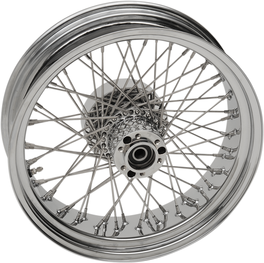 DRAG SPECIALTIES Rear Wheel - 60 Spoke - 18 x 5.5" - 14-19 Indian ACT CROSS LACED STD SPOKE 04856-INDR-K