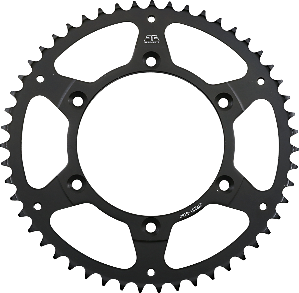 JT SPROCKETS Rear Sprocket - 51-Tooth - Yamaha JTR251.51SC